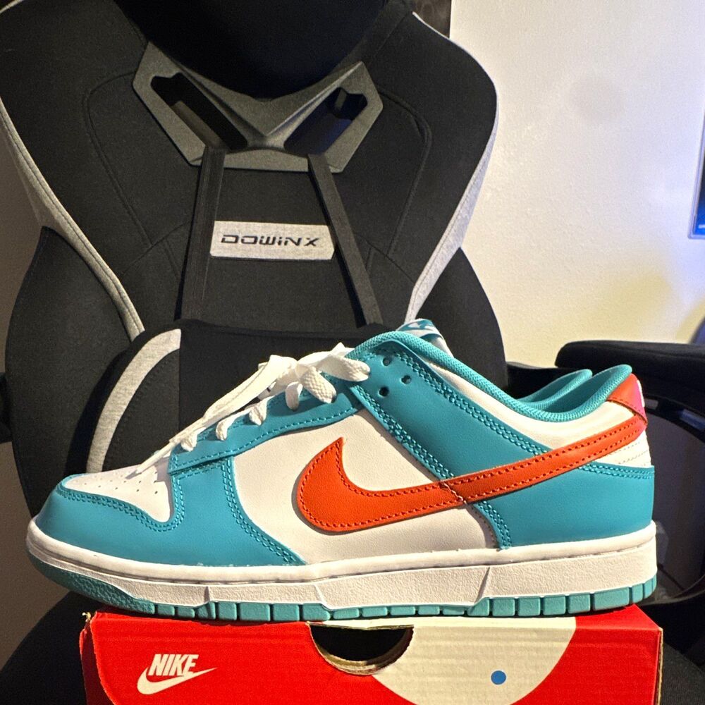 Nike Dunk Low Miami Dolphins Sz 9.5